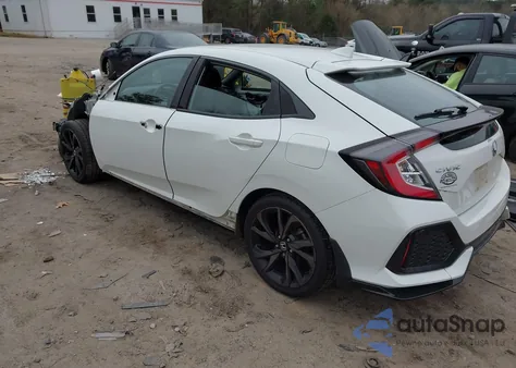 2019 Honda Civic Sport Touring from USA, damaged, VIN SHHFK7H99KU229232